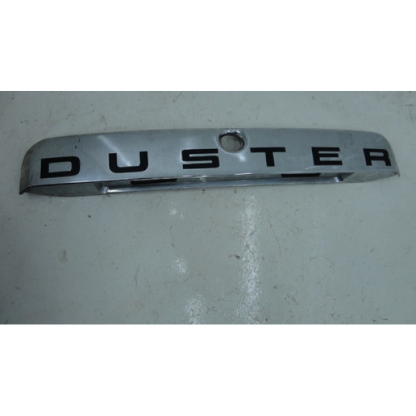 Moldura Cromada Da Tampa Traseira Renault Duster 12 A 16 Cromado