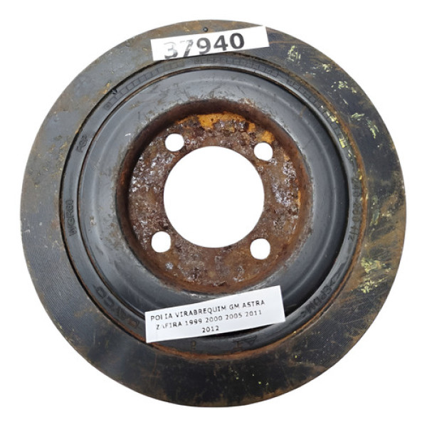  Polia Virabrequim Gm Astra Zafira 1999 2000 2005 2011 2012