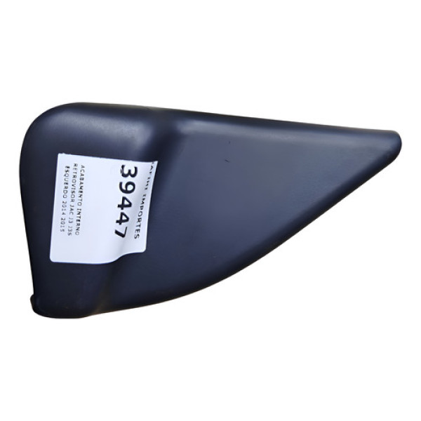 Acabamento Interno Retrovisor Jac J3 J3s Esquerdo 2014 2015 Preto