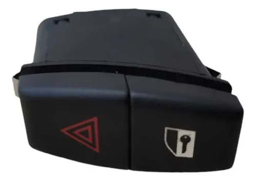 Comando Botão Pisca Alerta Bmw X1 X3 X5 2010 2011 2012 Preto