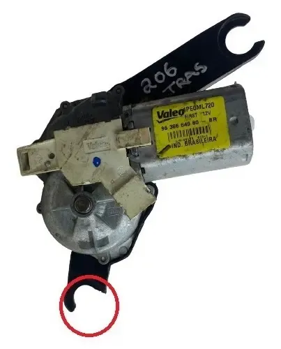 Maquina Motor Limpador Traseiro Peugeot 206 9638664980