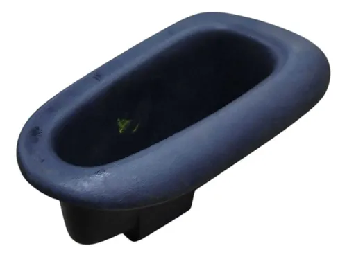 Puxador Porta Peugeot 206 207 2000 2012 Traseiro Direito Preta