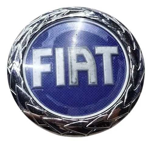 Emblema Tampa Traseira Fiat Palio 2003 2004 2005 2006 2007 Prata