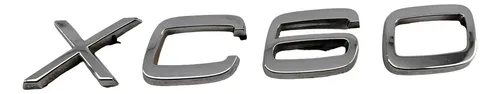 Emblema Volvo Xc60 2010 Original Prata