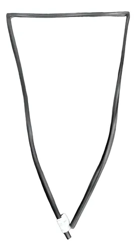 Borracha Guarnição Porta Traseira Esquerda Tracker 2004 Preto