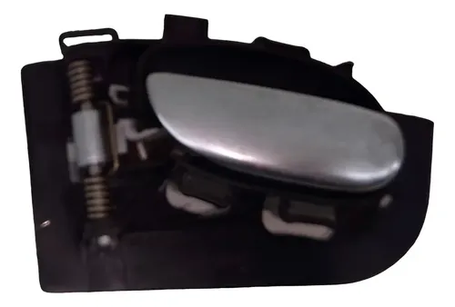Maçaneta Interna Lado Esquerda Peugeot 206 207 2009 2010 Prata/preta Dianteira/traseira