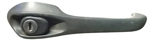 Maçaneta Porta Dianteira Esquerda Fiat Uno 2003 2004 2005 Preto Dianteira
