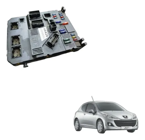 Módulo Bsi Peugeot 206 1.0 9646777480 2000 2005 Detalhe