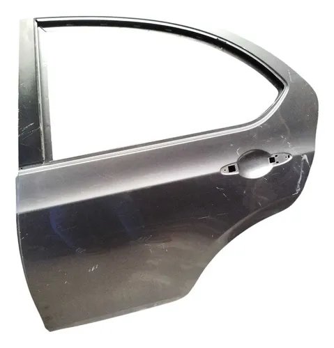 Porta Jac J3 J3s Traseira Esquerda 2012 2013 2014 2015 Traseira Esquerdo Prateado