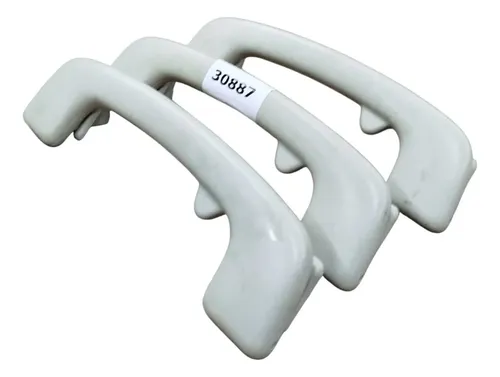 Alça Teto Citroen C4 Pallas 2007 2008 2009 2010 2011 Kit Cinza