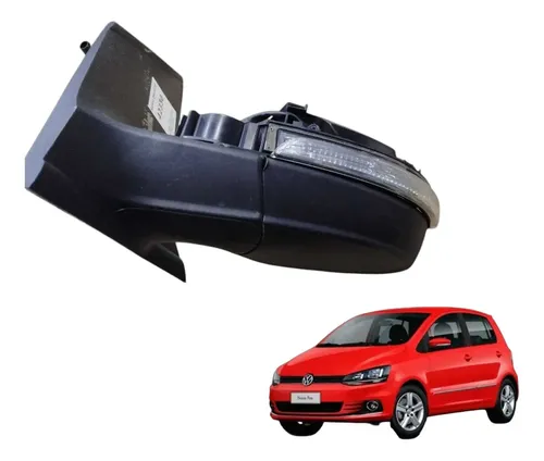 Retrovisor Eletrico Esq Fox 2014 2015 Com Seta Detalhe
