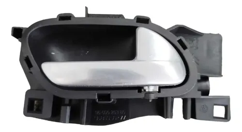 Maçaneta Interna Porta Citroen C5 Dianteira Direita 2009 Preta Dianteira