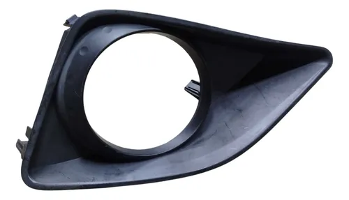 Moldura Farol Milha Esquerdo Corolla 2009 2010 2011 2012 Preto Esquerdo