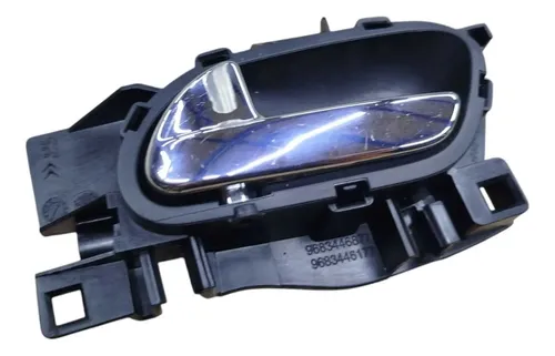 Maçaneta Interna Citroen C3 Aircross Dianteira Esquerda 2015 Preto Dianteira