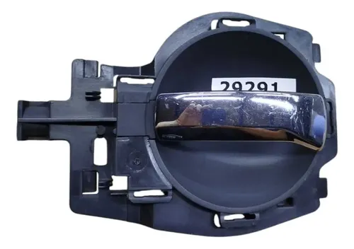 Maçaneta Interna Citroen C3 Traseira Direita 2008 2009 2010 Preto Traseira