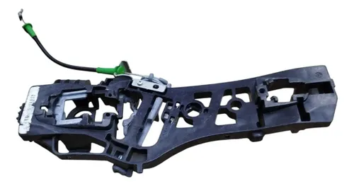 Suporte Maçaneta Externa Ford Fiesta 2013 Traseira Direita Preto Traseira