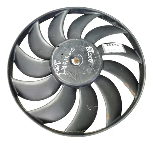Helice  Motor Ventoinha Radiador Ford Ecosport 2007 Detalhe