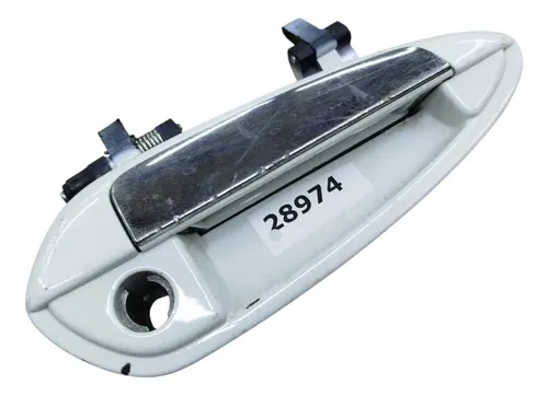 Maçaneta Externa Fiat Punto Traseira Direita 2008 2010 2012 Branco Traseira