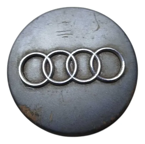 Emblema Calota Central A3 2001 2002 2003 2004 2005 Cinza