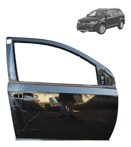 Porta Dianteira Direita Dodge Journey 2010 2011 2012 2013 Dianteira Direita Preta