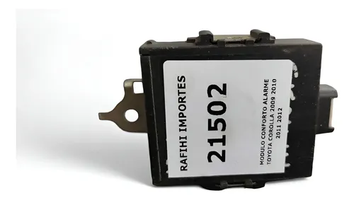 Modulo Conforto Alarme Corolla 2009 2010 2011 2012 2013