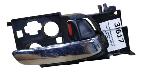 Maçaneta Interna Honda Hrv 2016 2017 2018 Dianteira Direita Prateado Dianteira