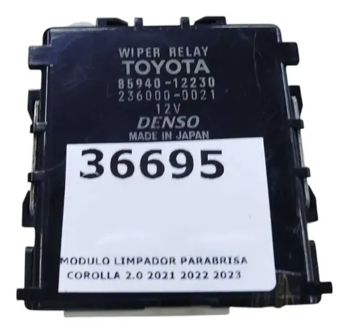 Modulo Limpador Parabrisa Corolla 2.0 2021 2022 2023