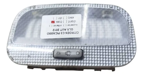 Luz Teto Cortesia Citroen C3 Picasso 2012