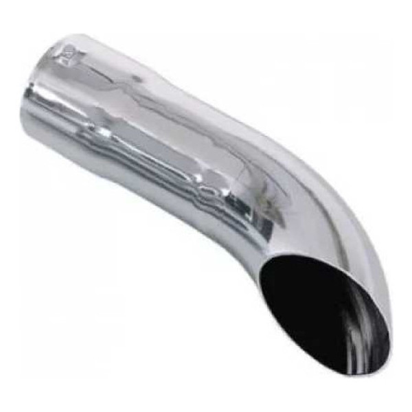  Ponteira Escapamento Cromada 5 X 450mm Para Caminhões