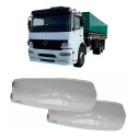 Protetor Farol Caminhão Mb Atego 2008  Acrilico Par 2262