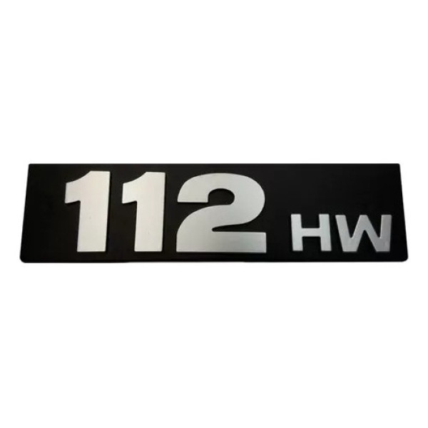 Emblema Numeral Letreiro Lateral 112hw Scania Cód. 528789hw