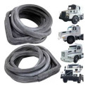 Par Guarnição Volvo N10/12 Até 92 Fixada Na Cabine - 09598 