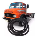 Borracha Parabrisa Mb 1313 1513 Cab.alta Aba Larga