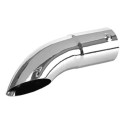  Ponteira Escapamento Cromada 5 X 450mm Para Caminhões
