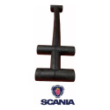 Kit 2 Presilha Da Tampa Da Caixa Bateria Scania T 113 366595