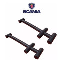Kit 2 Presilha Da Tampa Da Caixa Bateria Scania T 113 366595
