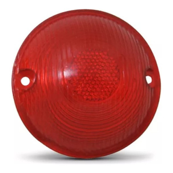 Lente Lanterna Traseira Jeep Willys Vermelha Gf0018vm