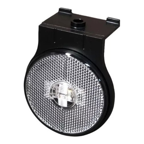 Lanterna Lateral Caminhão Led 65mm Carreta Randon Cristal