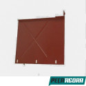 Chapa Traseira Para-barro Mercedes Bens 1111 1113 3448807024