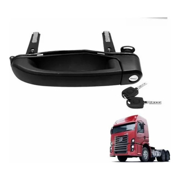 Macaneta Externa Porta Vw Constellation Com Chaves - Ld