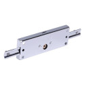 Fechadura Tetra Com Chave P/ Porta Enrolar  Cromada - Kala