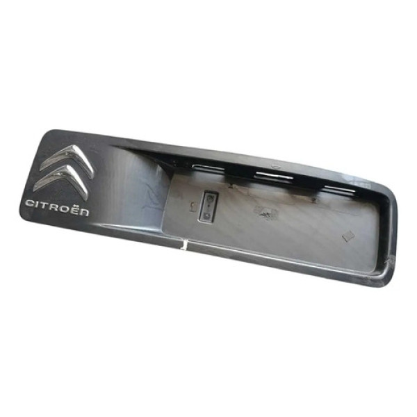 Moldura Aplique Placa Aircross 2016 A 2020 Prateado