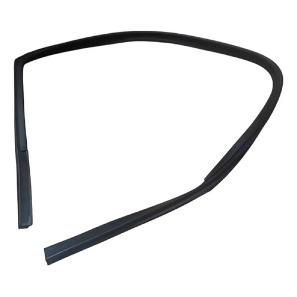Canaleta Vidro Porta Traseira Esquerda Gol G5 2009 Á 2012 Preto