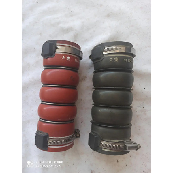 Par Mangueiras Intercooler Citroen/peugeot 1.6 Thp Cx270 1