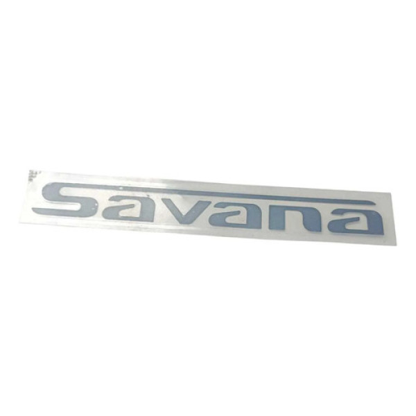 Emblema Adesivo Savana - 200 Mm - Cinza-escuro