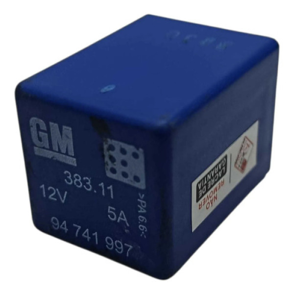 Rele Limpador Para Brisa 12v 5a Meriva 2010 A 2012 Azul-marinho
