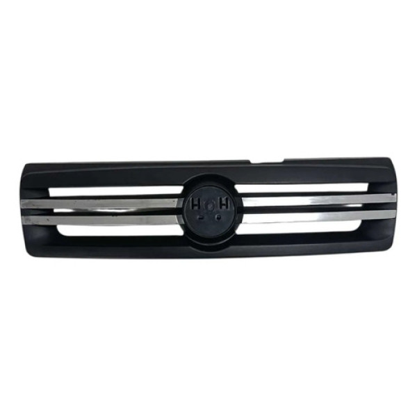 Grade Frontal Radiador Uno Economy 2008 A 2013 Preto Fosco