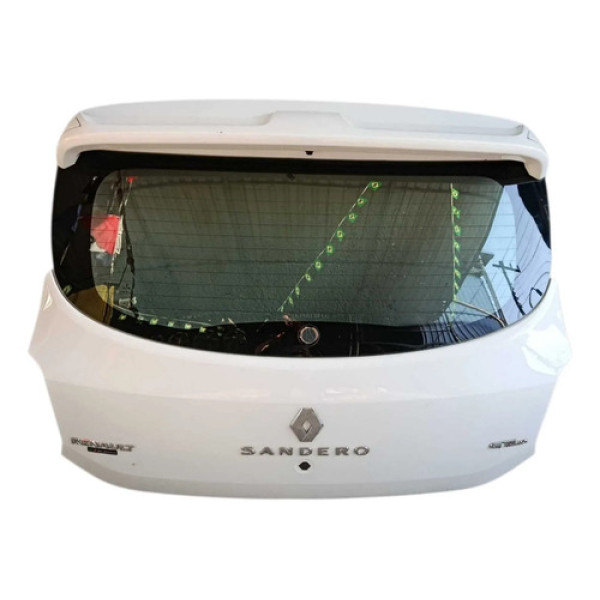 Tampa Traseira Sandero 2017 Branco