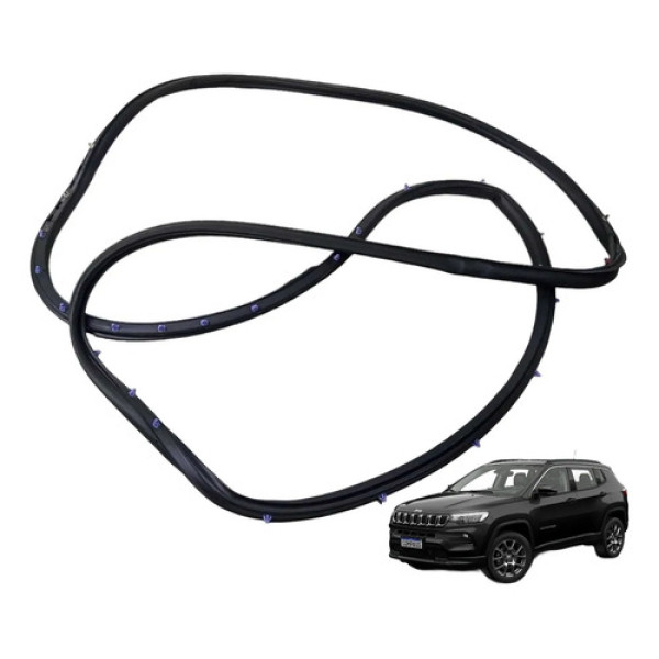 Borracha Porta Dianteira Esquerda Jeep Compass 2017-22
