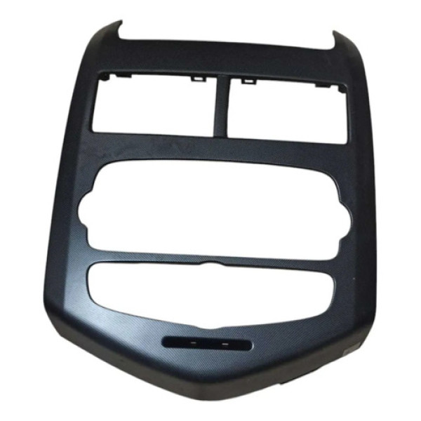 Moldura Painel Central Radio Difusor Ar Sonic 2011 A 2013 Preto